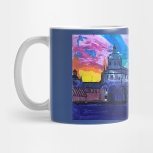 Pasadena City Hall Sunset Mug